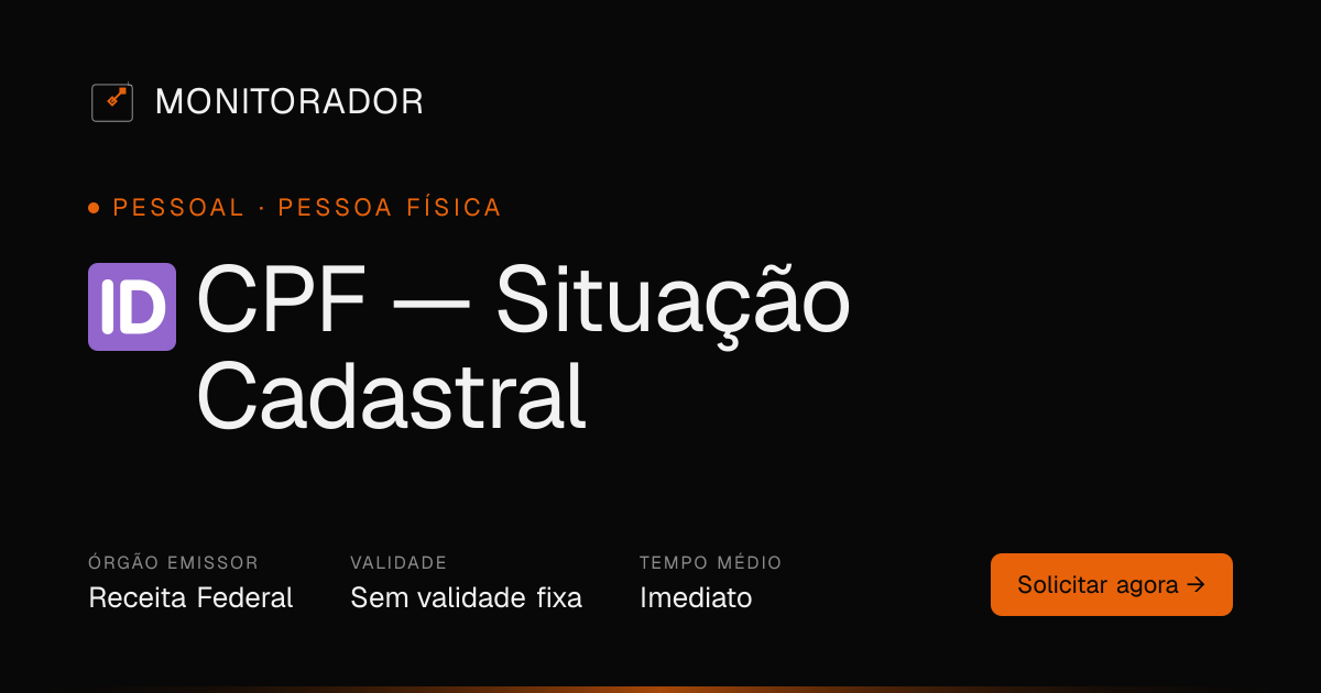 SINTEGRA / CE · Monitorador